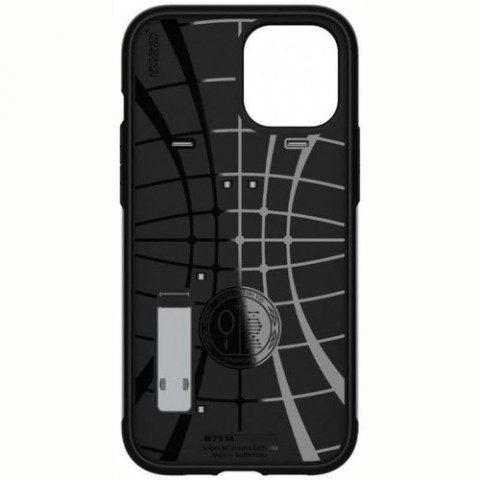 Чохол-накладка Spigen Slim Armor для Apple iPhone 12 Pro Max Satin Silver (ACS01482)