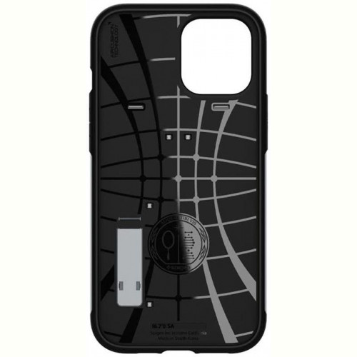 Чохол-накладка Spigen Slim Armor для Apple iPhone 12 Pro Max Satin Silver (ACS01482)