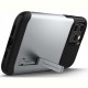 Чохол-накладка Spigen Slim Armor для Apple iPhone 12 Pro Max Satin Silver (ACS01482)
