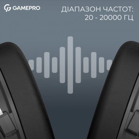 Бездротова ігрова гарнітура Gamepro Asgard Skald (HSW160B) 4-Mode Купити в Україні