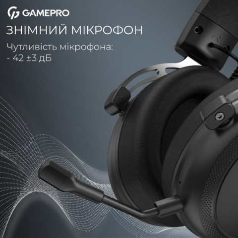 Бездротова ігрова гарнітура Gamepro Asgard Skald (HSW160B) 4-Mode Купити в Україні