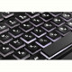 Клавіатура 2E KS120 White Backlight Ukr (2E-KS120UB) Black USB