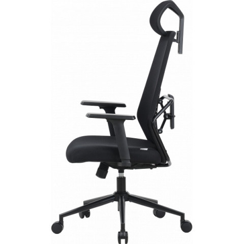 Крісло офісне OfficePro Fusion OC577B Black Купити в Україні