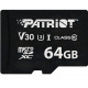 Карта пам`ятi MicroSDXC 64GB UHS-I/U3 Class 10 Patriot VX R90/W80MB/s (PSF64GVX31MCX)