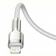 Кабель Baseus Cafule Metal USB-C - Lightning (M/M), 1 м White (6953156202078)
