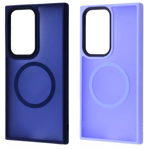 Чохол-накладка Wave Matte Insane Case with Magnetic Ring для Samsung Galaxy S24 Ultra SM-S928 Midnight Blue