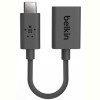 Адаптер Belkin USB3.0-USB Type-C, 0.14м Black (F2CU036btBLK)