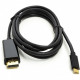 Кабель PowerPlant (CA911844) USB Type-C (Thunderbolt 3)-DisplayPort