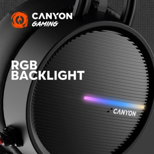 Гарнітура Canyon GH-8A Black/Orange (CND-SGHS8A)