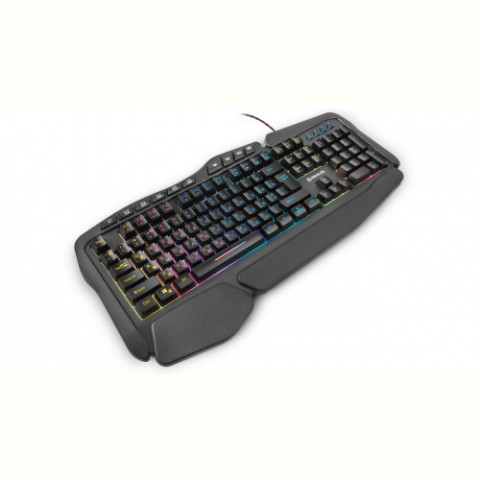 Клавіатура REAL-EL Gaming 8900 RGB Macro Ukr Black USB