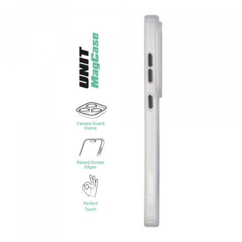 Чохол ArmorStandart Unit MagCase для Samsung S26 Ultra 5G Matte Clear Silver (ARM88811)