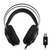 Гарнітура ігрова Bloody G521 з підсвічуванням, USB, колір чорний