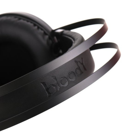 Гарнітура ігрова Bloody G521 з підсвічуванням, USB, колір чорний