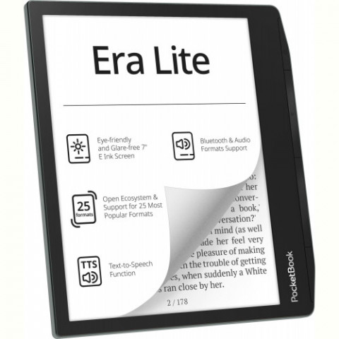 Електронна книга PocketBook 710 Era Lite Stone Green (PB710-9-WW)