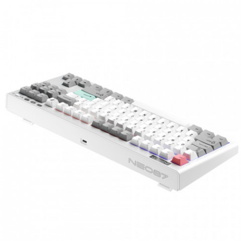 Клавіатура бездротова 1stPlayer NEO87 Wireless Frostwave (NEO87-FW-TLD)