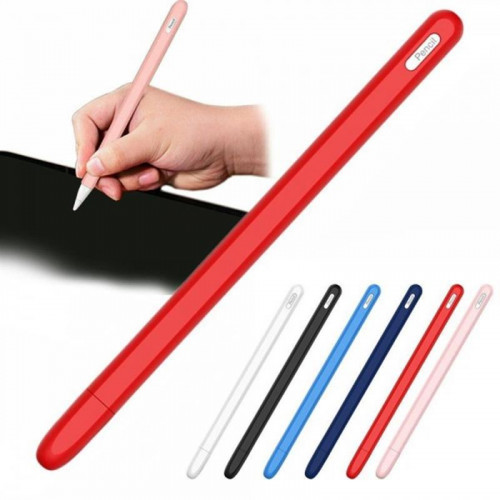 Чохол Goojodoq Button Magnetic TPU для стилуса Apple Pencil 2 Red (1005001784825742R)