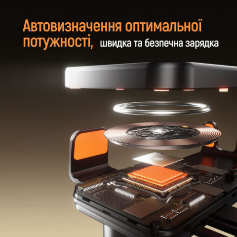 Бездротовий зарядний пристрій СolorWay Ultra-mini 15W Black (CW-CHAW069Q-BK)