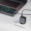 Мережевий зарядний пристрій XO L154 (1USB-С, 1USB, 3А) PD, QC 3.0 Black (L154.black)