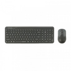 Комплект бездротовий, клавіатура з мишою, A4Tech Fstyler FG3300 Air2 (Grey), сірий колір