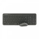 Комплект бездротовий, клавіатура з мишою, A4Tech Fstyler FG3300 Air2 (Grey), сірий колір
