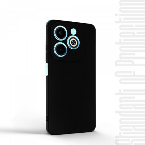 Чохол ArmorStandart Matte Slim Fit для Infinix HOT 40i Camera cover Black (ARM73940)