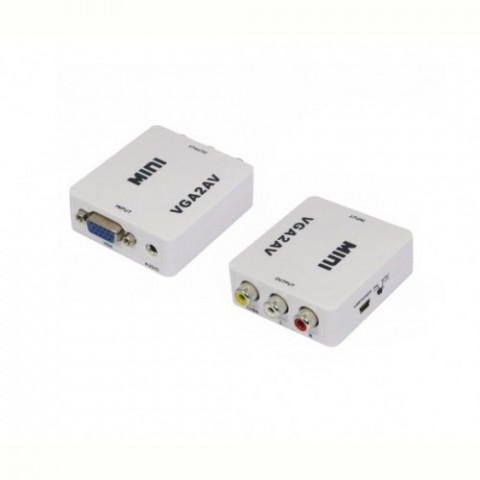 Адаптер Voltronic YT-CM-VGA/AV (09388) VGA - 3хRCA