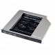 Адаптер підключення Grand-X HDD 2.5" в відсік приводу ноутбука SATA/SATA3 12.7мм (HDC-25)