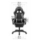 Геймерське крісло GT Racer X-2323 Black/Blue