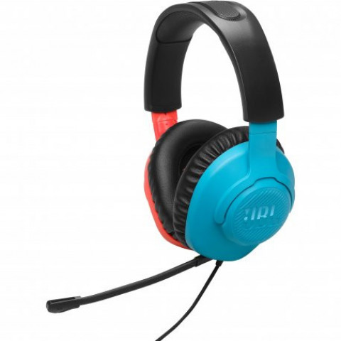 Гарнітура ігрова JBL Quantum 100N Nintendo Red/Blue (JBLQTUM100N)