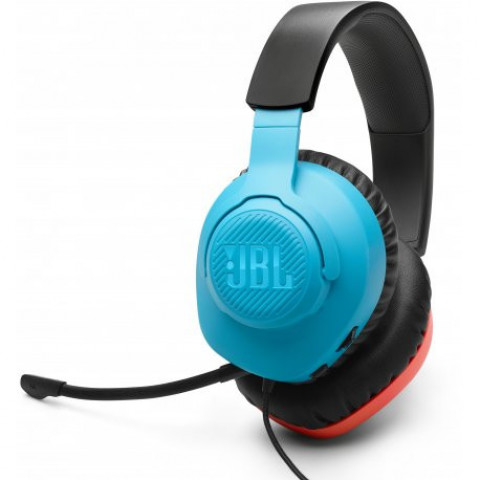 Гарнітура ігрова JBL Quantum 100N Nintendo Red/Blue (JBLQTUM100N)