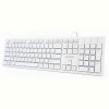 Клавіатура Gembird KB-MCH-03-W-UA Ukr White USB