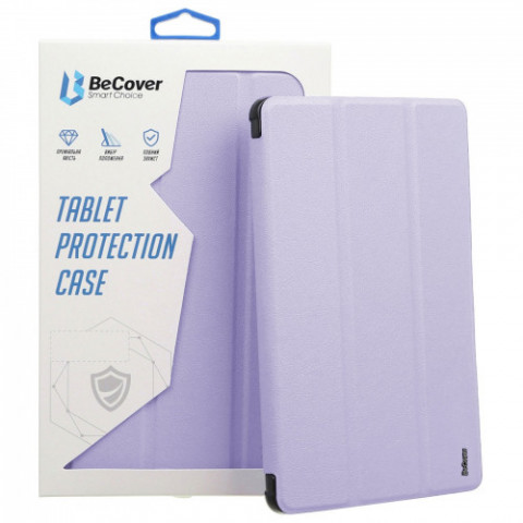 Чохол-книжка BeCover Ultra Slim Origami Transparent з кріпленням Apple Pencil для Apple iPad Air (4/5) 2020/2022 10.9" Purple (711105)
