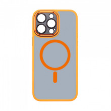 Чохол ArmorStandart Unit MagSafe SE для Apple iPhone 14 Pro Max Orange Black (ARM75376)