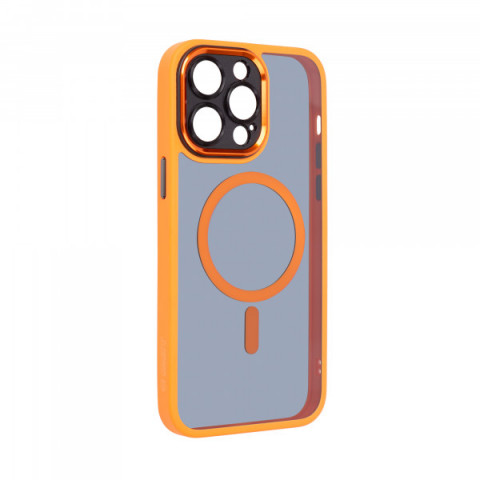 Чохол ArmorStandart Unit MagSafe SE для Apple iPhone 14 Pro Max Orange Black (ARM75376)