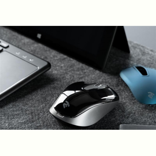 Миша бездротова 2E MF2020 WL Black Gray and Blue (2E-MF2020WC) USB