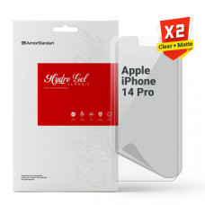 Набір гідрогелевої плівки ArmorStandart Clear + Matte для Apple iPhone 14 Pro (ARM66847)