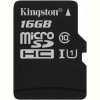 Карта пам`ятi MicroSDHC 16GB UHS-I Class 10 Kingston Canvas Select (SDCS/16GBSP)