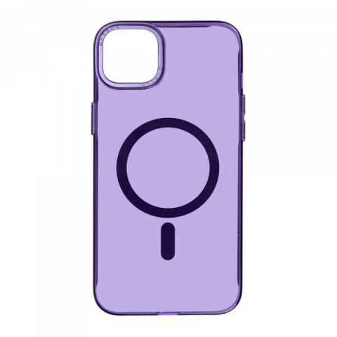 Чохол ArmorStandart Y23 MagSafe для Apple iPhone 14 Plus Transparent Purple (ARM68335)