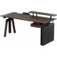 Комп’ютерний стіл з електрорегулюванням висоти Sihoo D07 1.6m Walnut/Black (D07B-101/D07J-101-AB) Купити в Україні