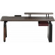 Комп’ютерний стіл з електрорегулюванням висоти Sihoo D07 1.6m Walnut/Black (D07B-101/D07J-101-AB) Купити в Україні
