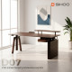 Комп’ютерний стіл з електрорегулюванням висоти Sihoo D07 1.6m Walnut/Black (D07B-101/D07J-101-AB) Купити в Україні