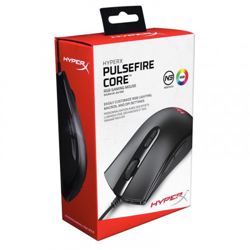 Мишка HyperX Pulsefire Core RGB Black (4P4F8AA)