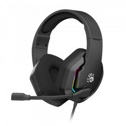 Гарнітура ігрова Bloody G260p (Black) з підсвічуванням, USB, колір чорний