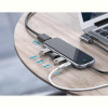 Концентратор USB-C Baseus 3хUSB3.0, USB-C, HDMI Grey (CAHUB-BZ0G)