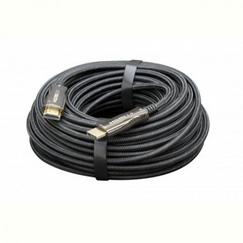 Кабель Cablexpert HDMI - HDMI V 2.0 (M/M), з позолоченими контактами, 15 м, чорний (CCBP-HDMI-AOC-15M)
