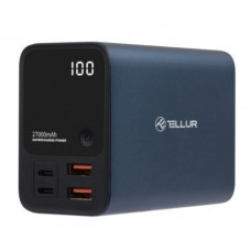 Універсальна мобільна батарея Tellur PD903 Ultra Pro 27000mAh Blue (TLL158391)