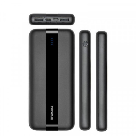 Портативний зарядний пристрій Rivacase, 10000 mA, RIVAPOWER VA2041 (Black)