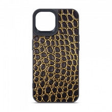 Чохол Harder Crocosaur для Apple iPhone 14 Black (ARM76713)