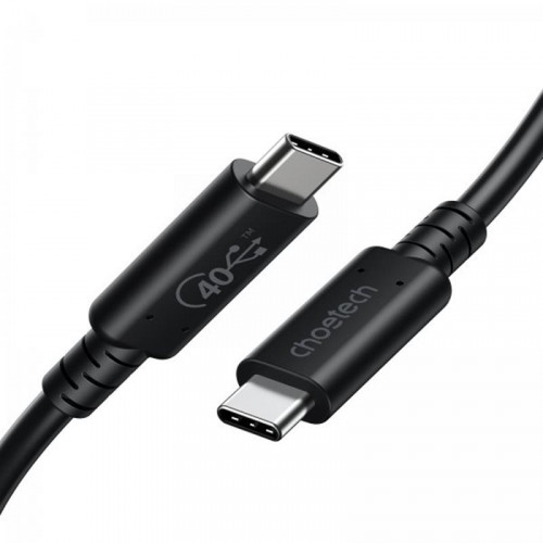 Кабель Choetech USB-C - USB-C, 0.8м (XCC-1028-BK)