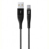 Кабель Ttec (2DKX02CS) USB - USB-C, ExtremeCable, 1.5м, Black